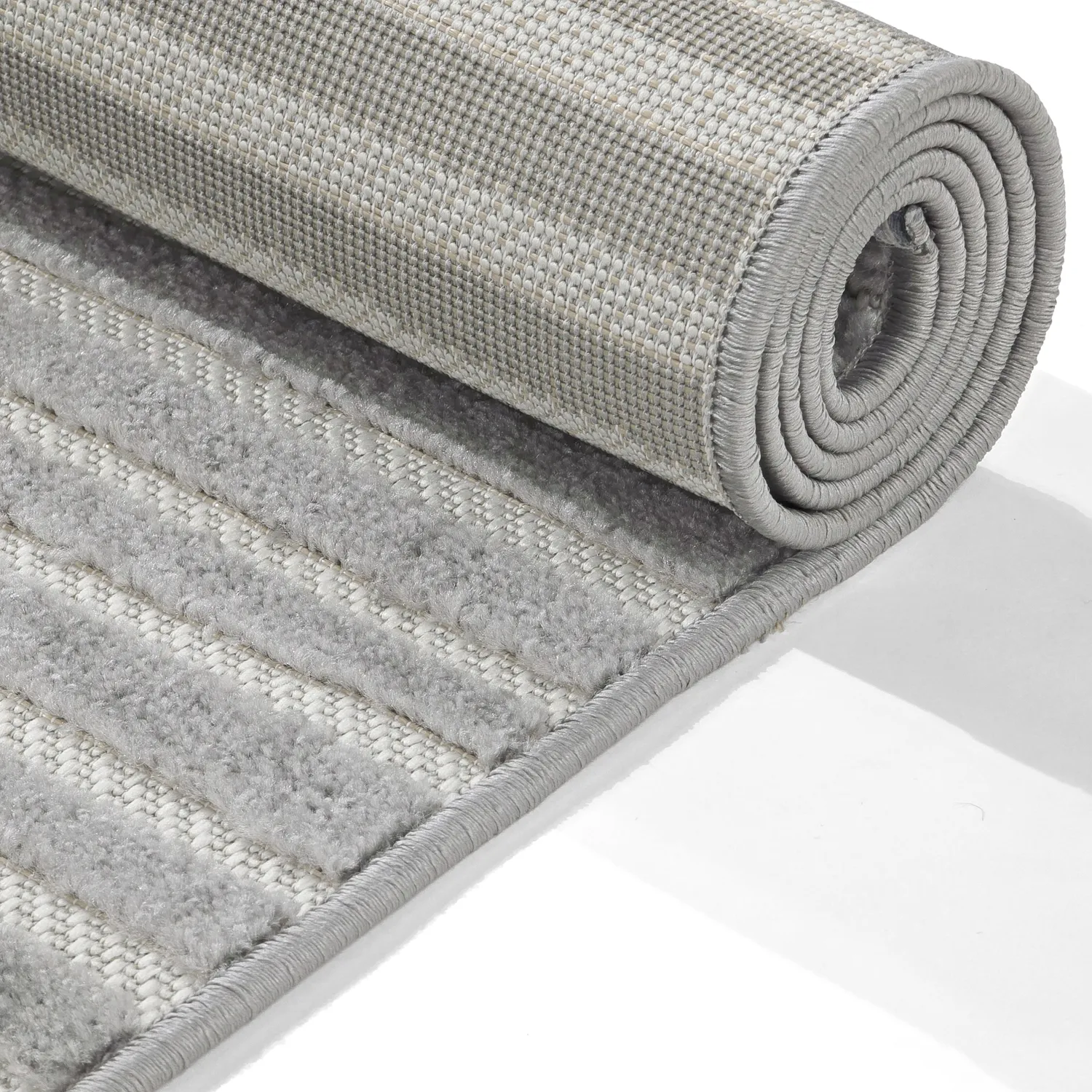 Shaggy Indoor/Outdoor - Devon (grå)