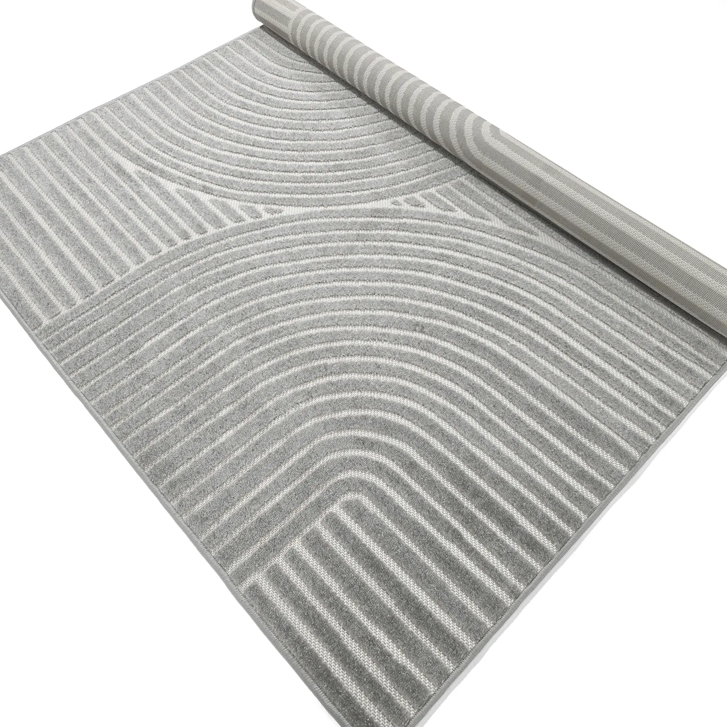 Shaggy Indoor/Outdoor - Devon (grå)