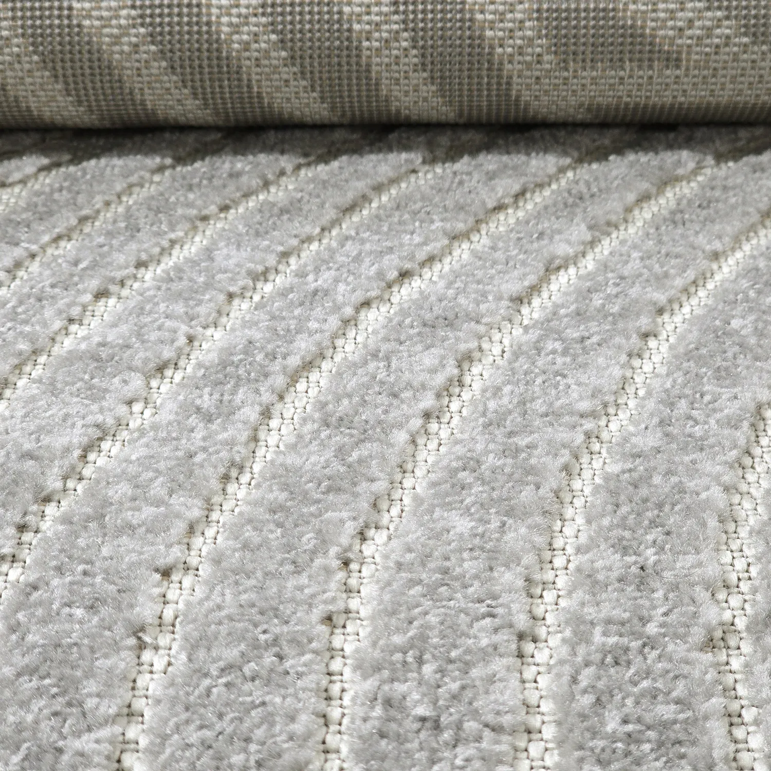 Rundt tæppe - Indoor/Outdoor Devon (grå)