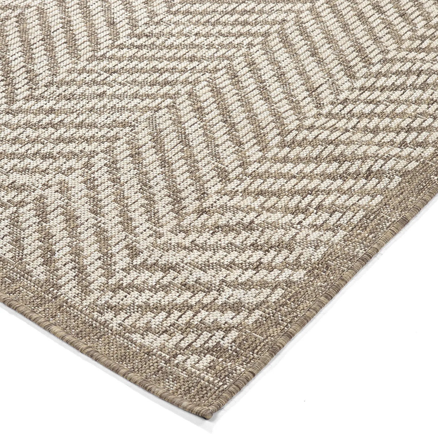 Shaggy Indoor/Outdoor - Donora (brun)