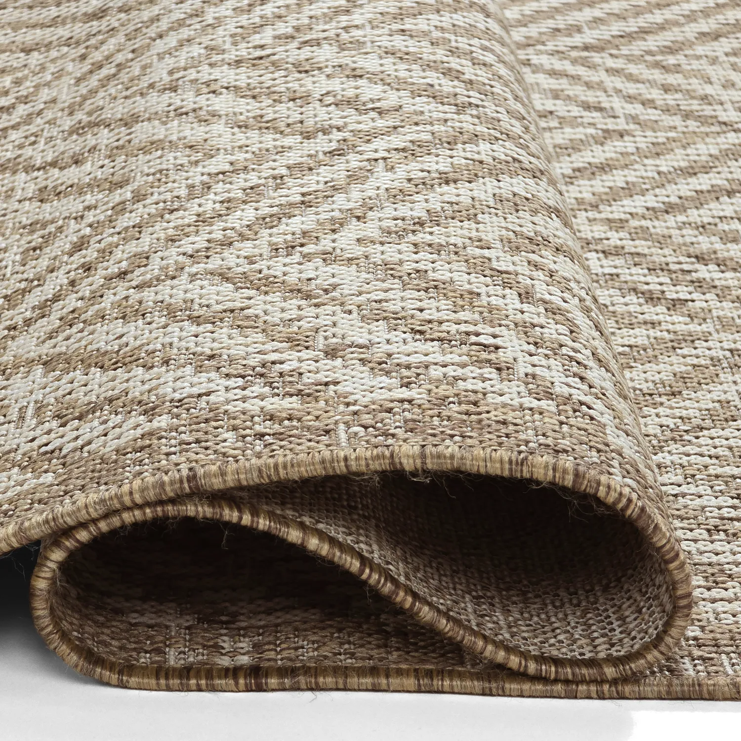 Shaggy Indoor/Outdoor - Donora (brun)