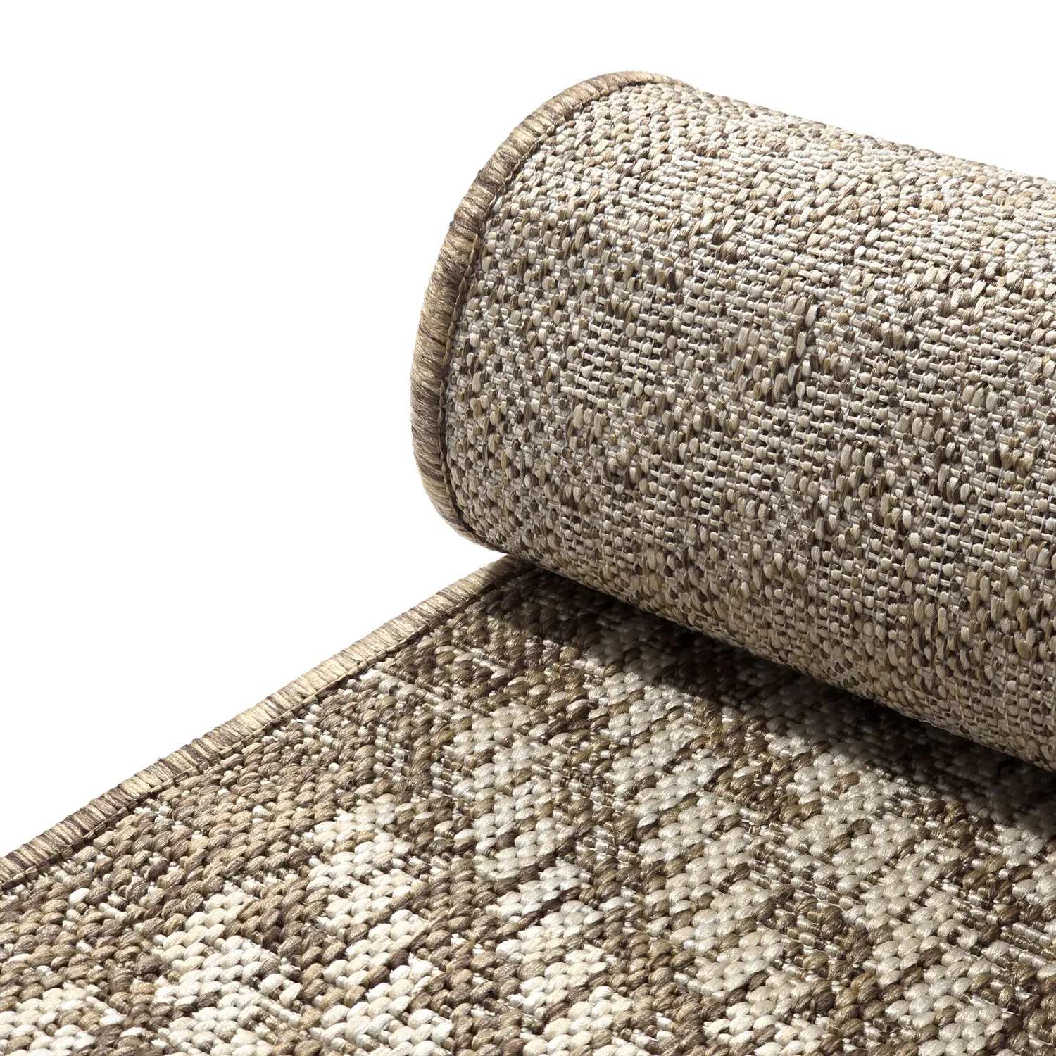 Shaggy Indoor/Outdoor - Donora (brun)