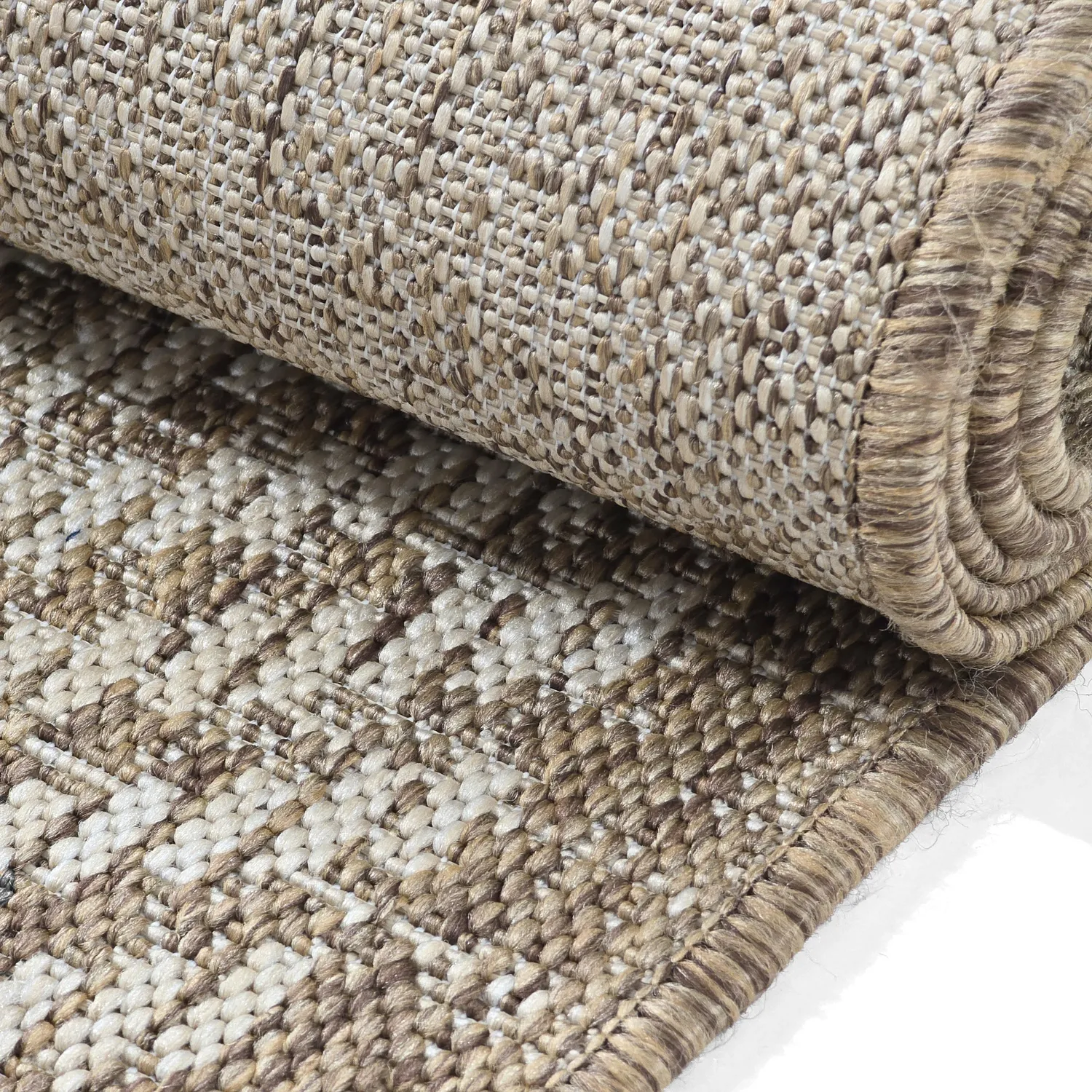 Shaggy Indoor/Outdoor - Donora (brun)