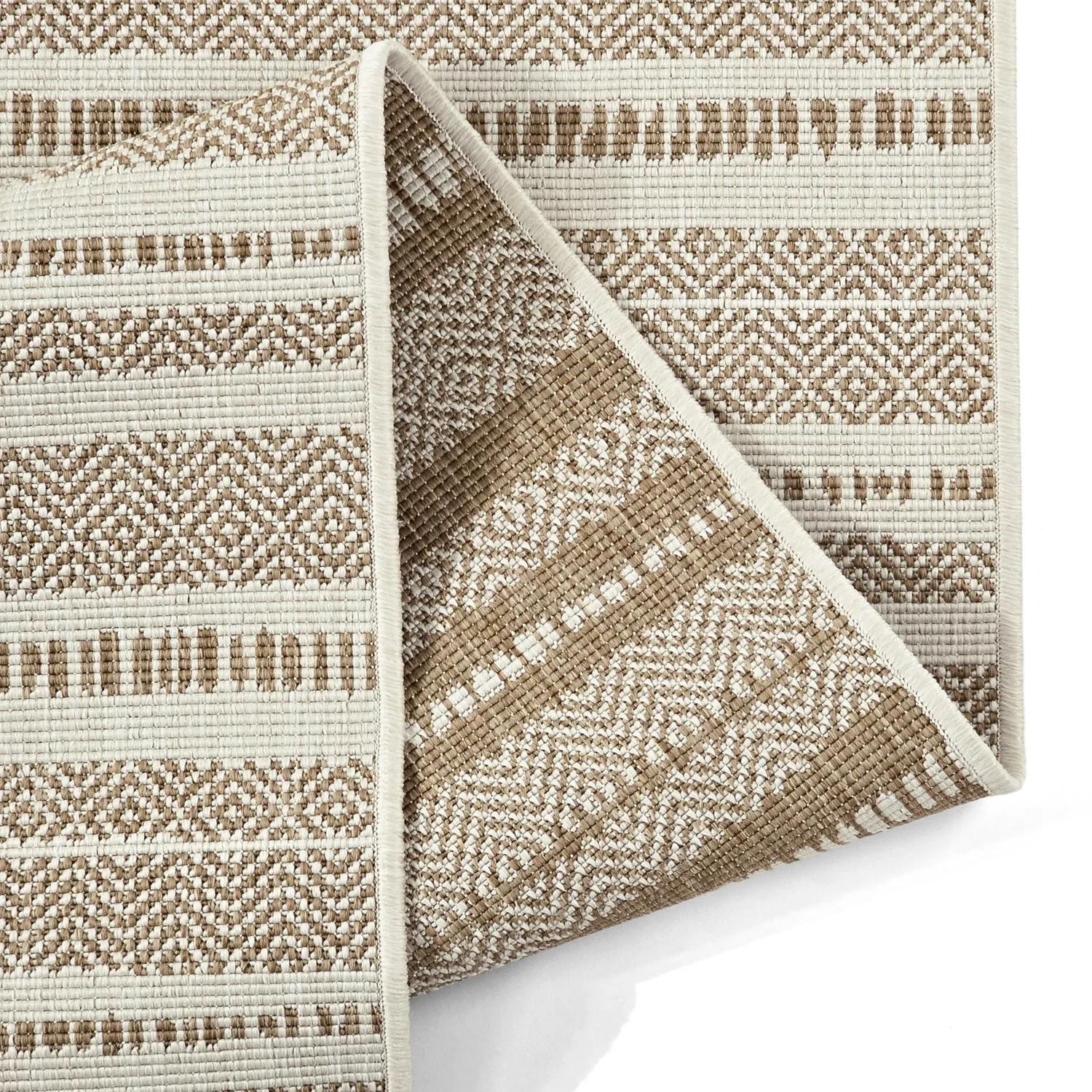 Tæpper til indendørs/udendørs brug - Ethan (jute)