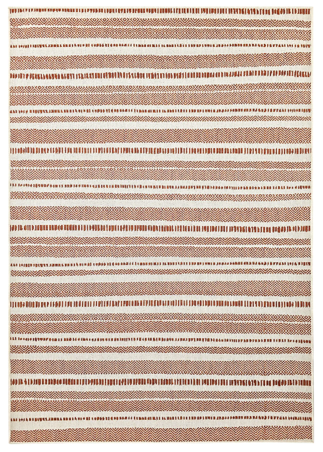 Tæpper til indendørs/udendørs brug - Ethan (orange)