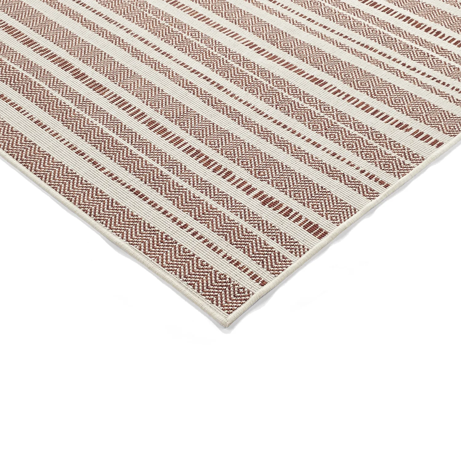 Tæpper til indendørs/udendørs brug - Ethan (orange)