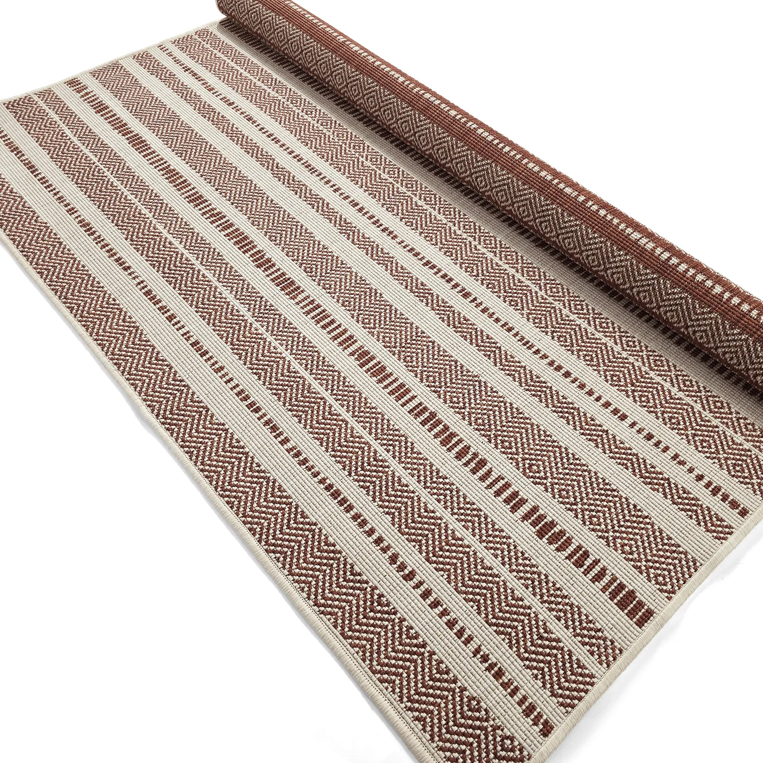 Tæpper til indendørs/udendørs brug - Ethan (orange)