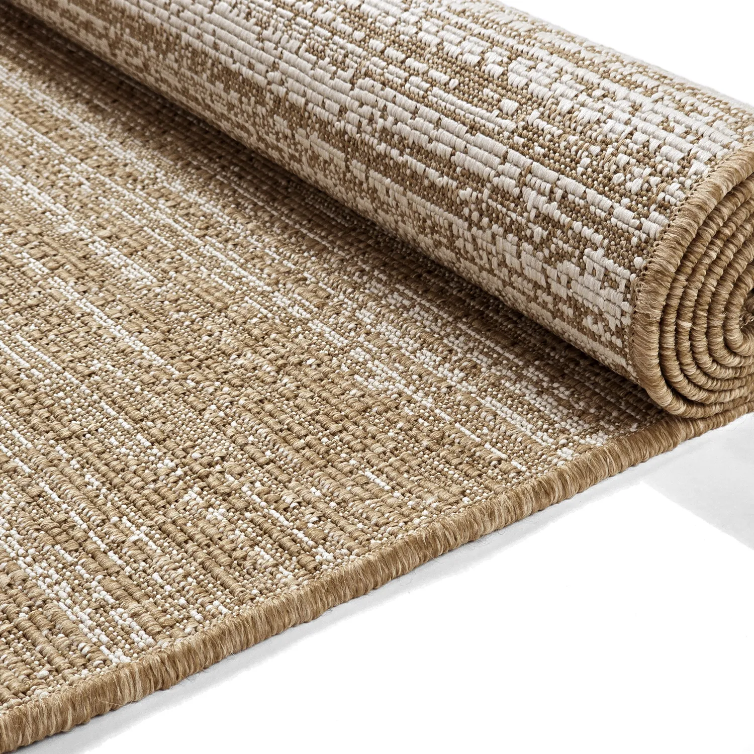 Tæpper til indendørs/udendørs brug - Liam (jute)