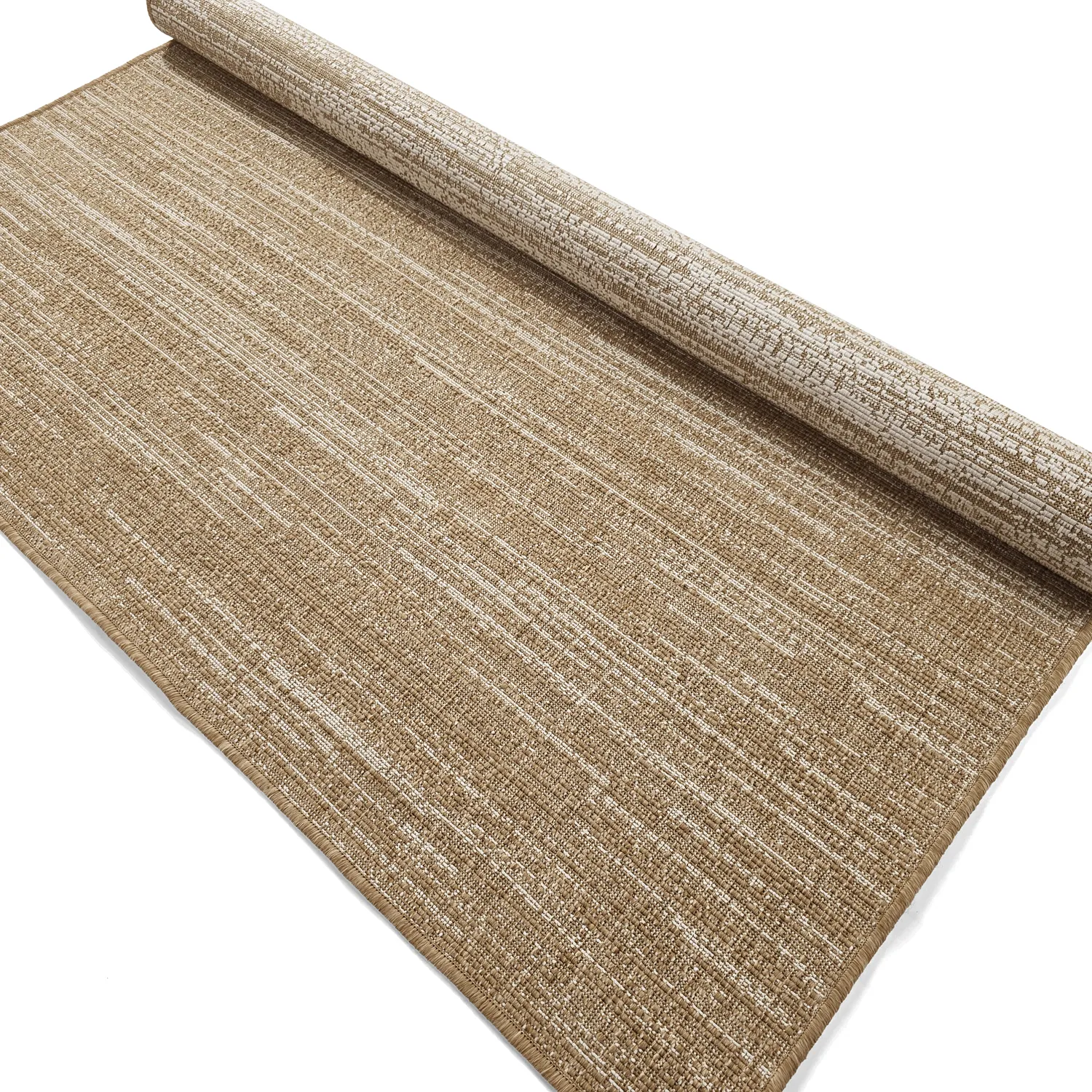 Tæpper til indendørs/udendørs brug - Liam (jute)