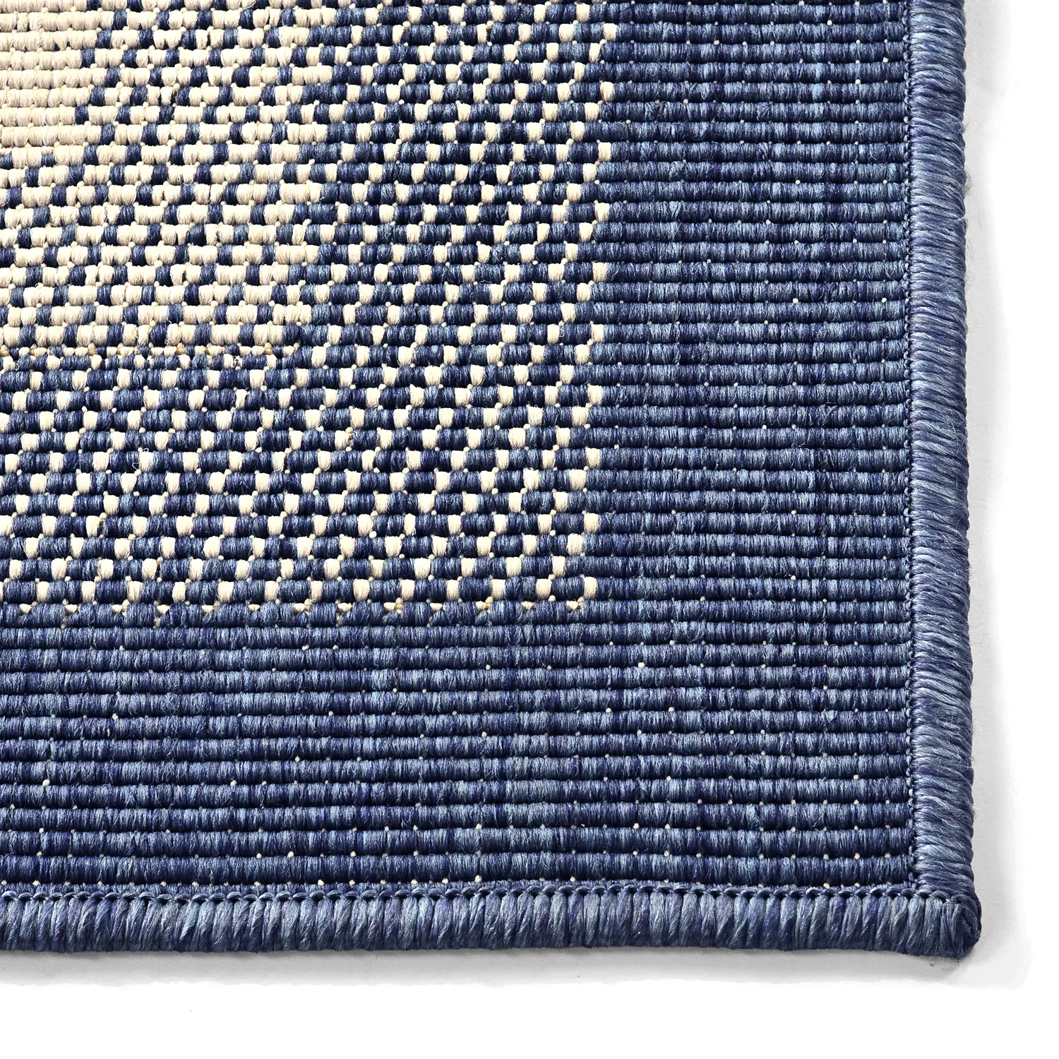 Tæpper til indendørs/udendørs brug - Mason (blå)