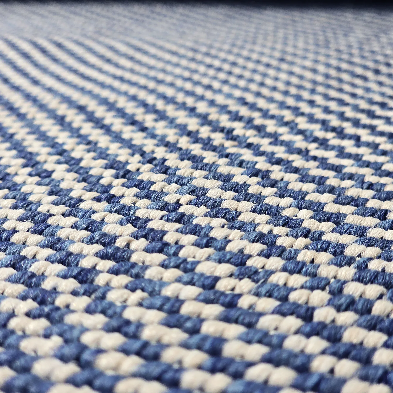 Tæpper til indendørs/udendørs brug - Mason (blå)