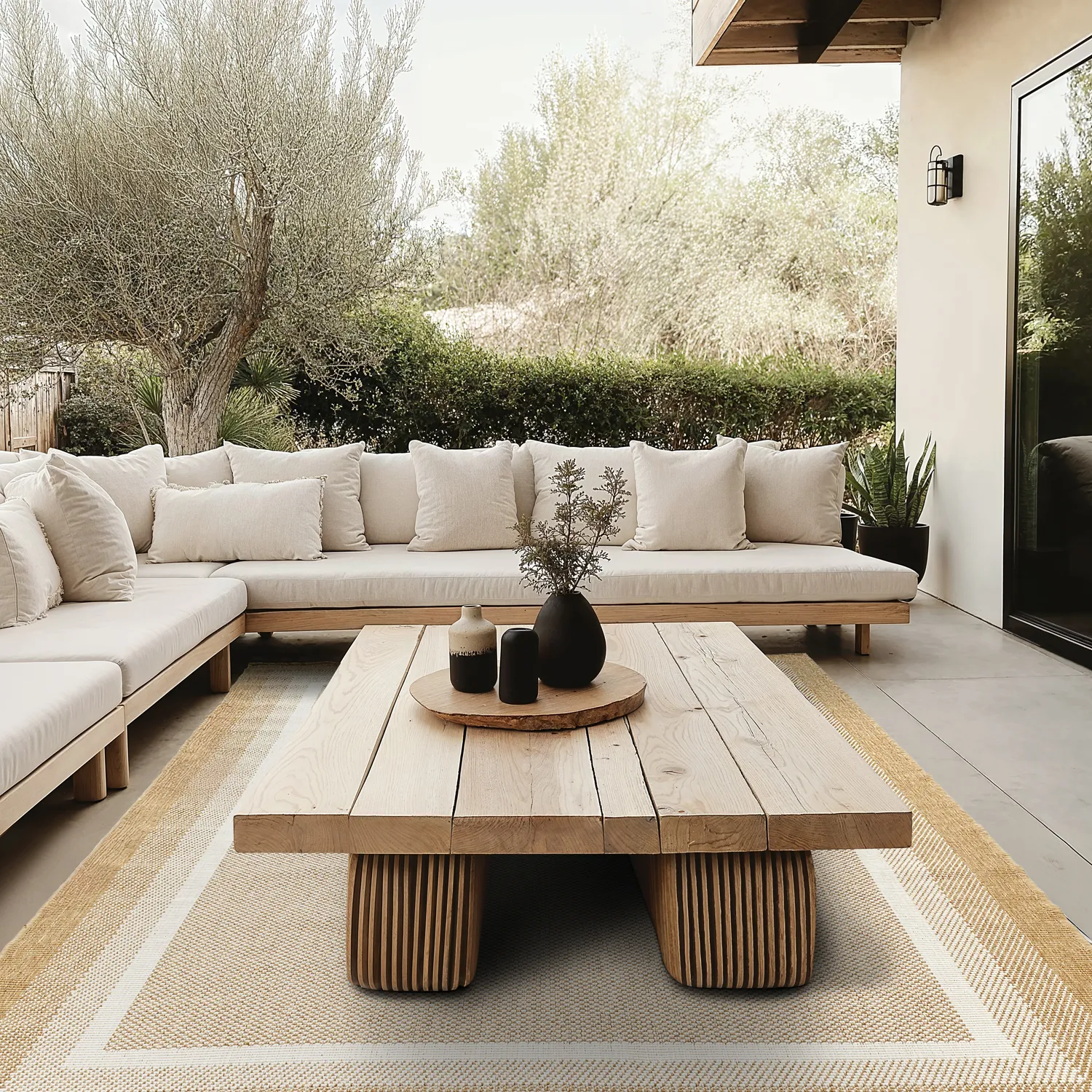 Tæpper til indendørs/udendørs brug - Mason (jute)