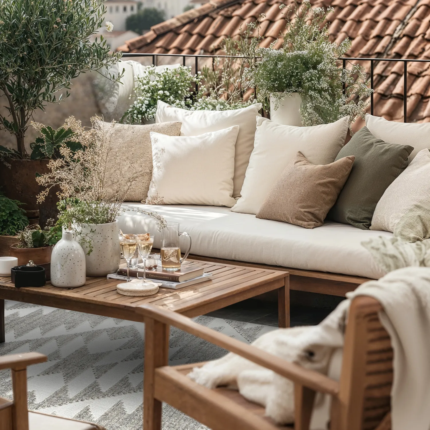 Shaggy Indoor/Outdoor - Patton (grå)