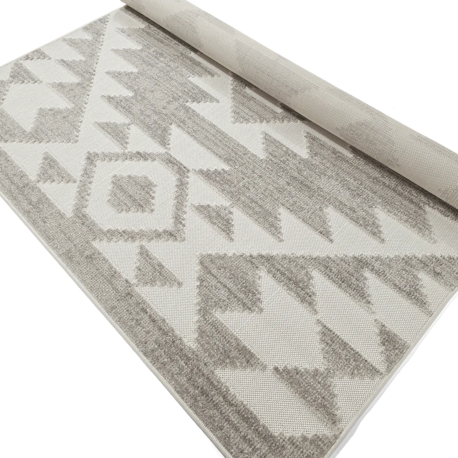 Shaggy Indoor/Outdoor - Patton (grå)