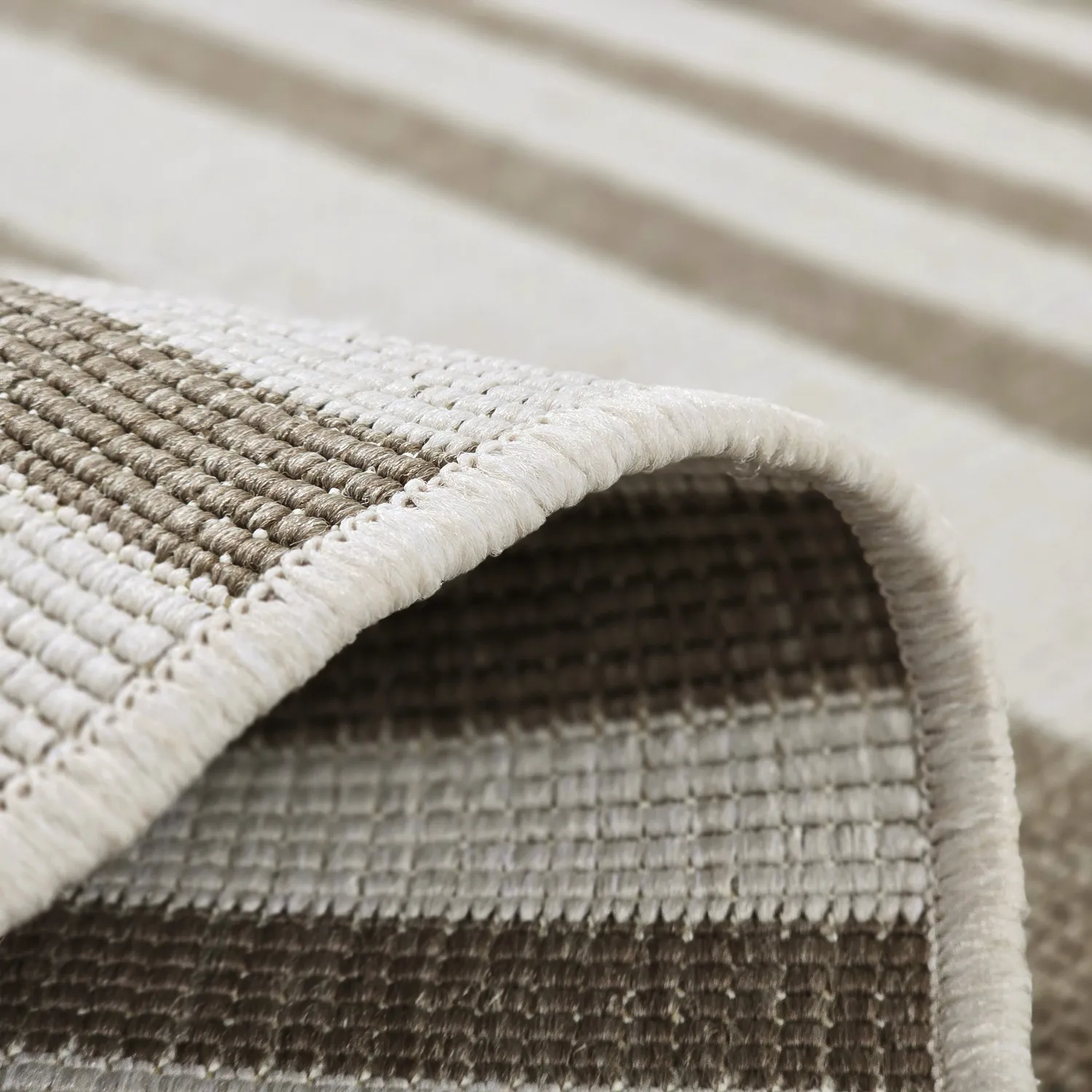 Tæpper til indendørs/udendørs brug - Riley (beige)