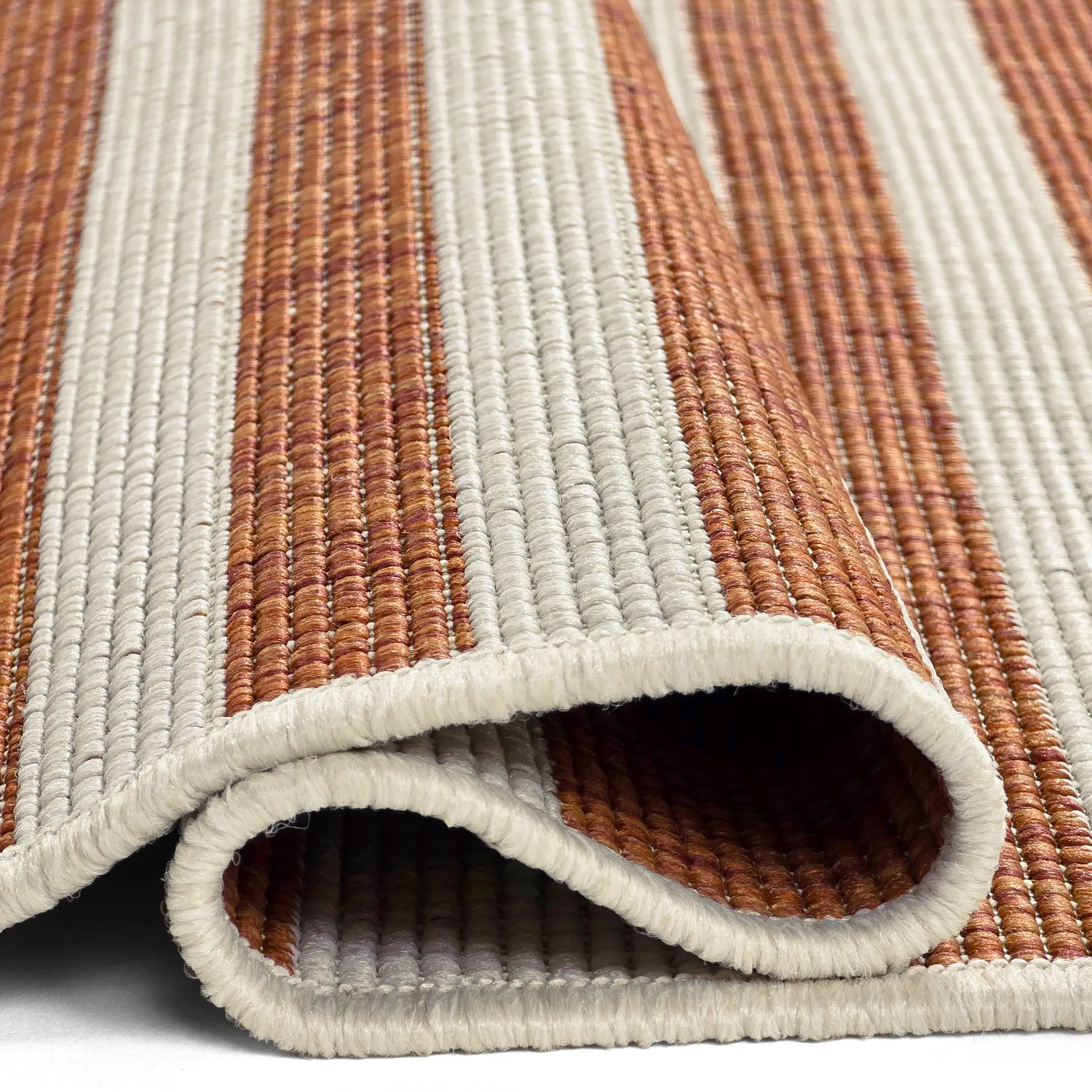 Tæpper til indendørs/udendørs brug - Riley (orange)