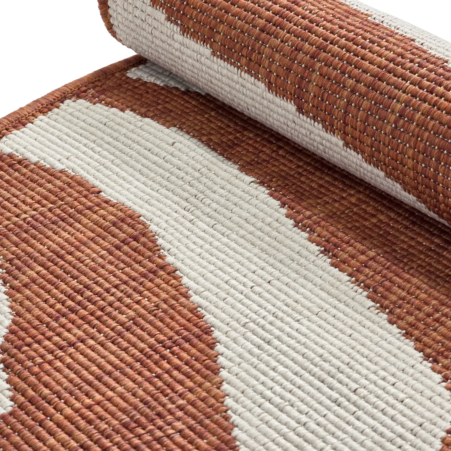 Rundt tæppe - Indoor/Outdoor Winona (orange)