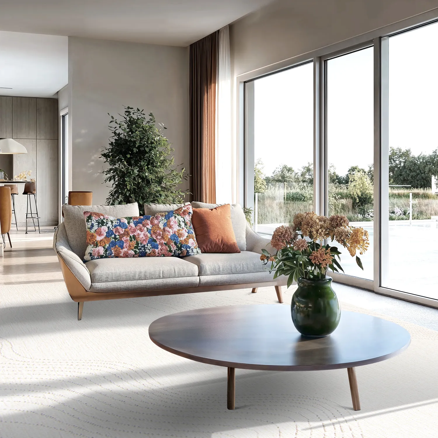 Tæpper til indendørs/udendørs brug - Zelmare (råhvid)