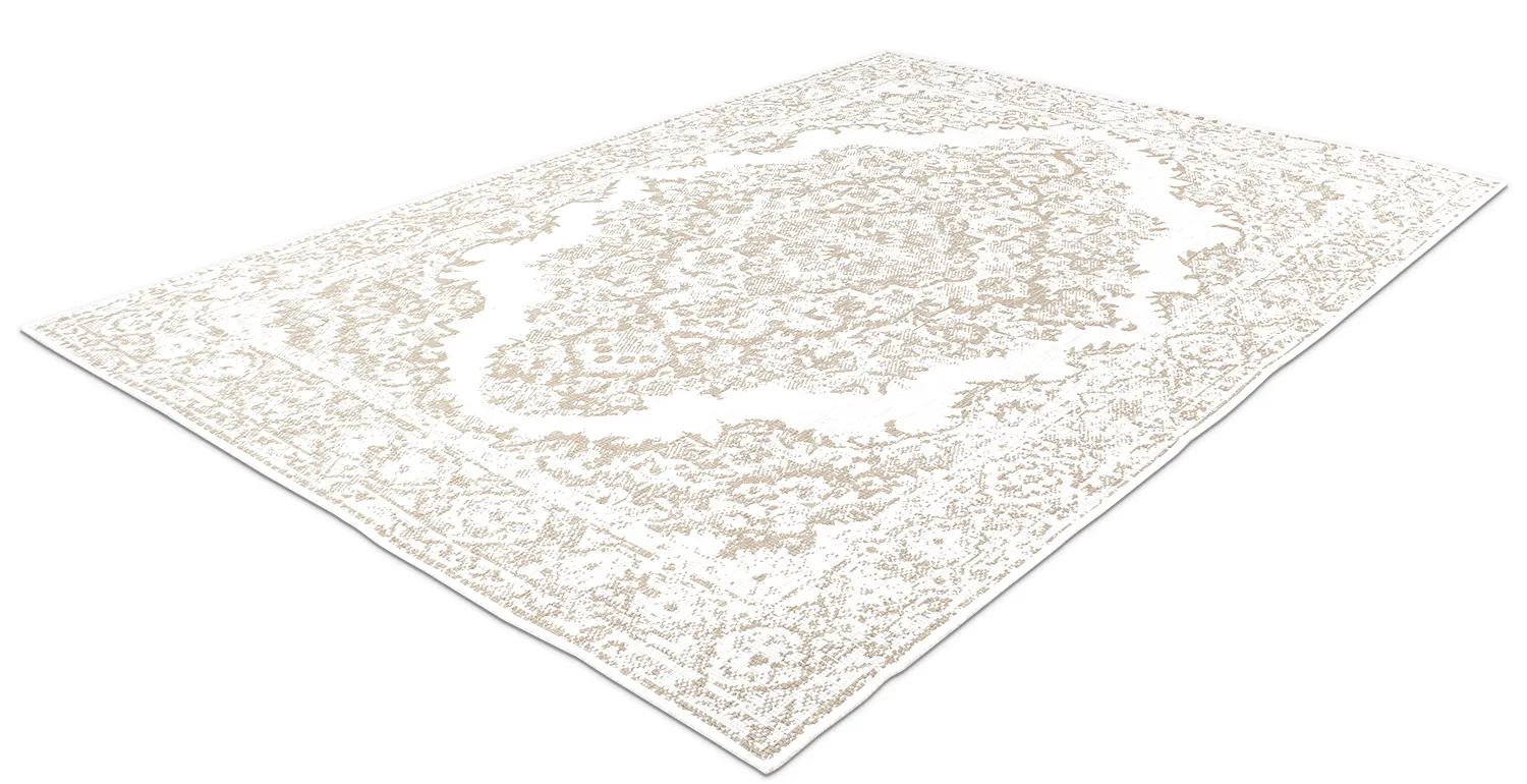 Tæpper til indendørs/udendørs brug - Boyd (beige)