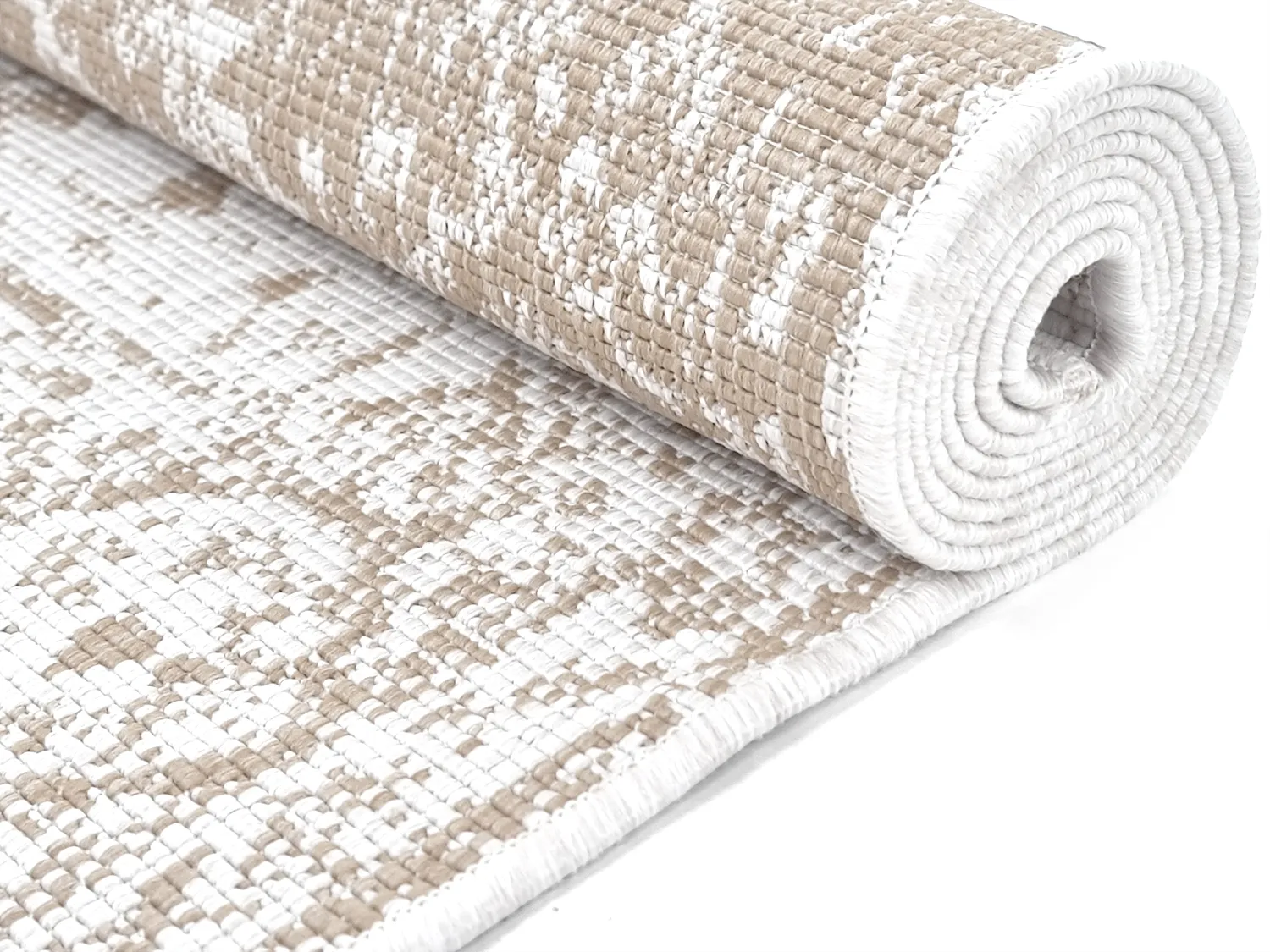 Tæpper til indendørs/udendørs brug - Boyd (beige)