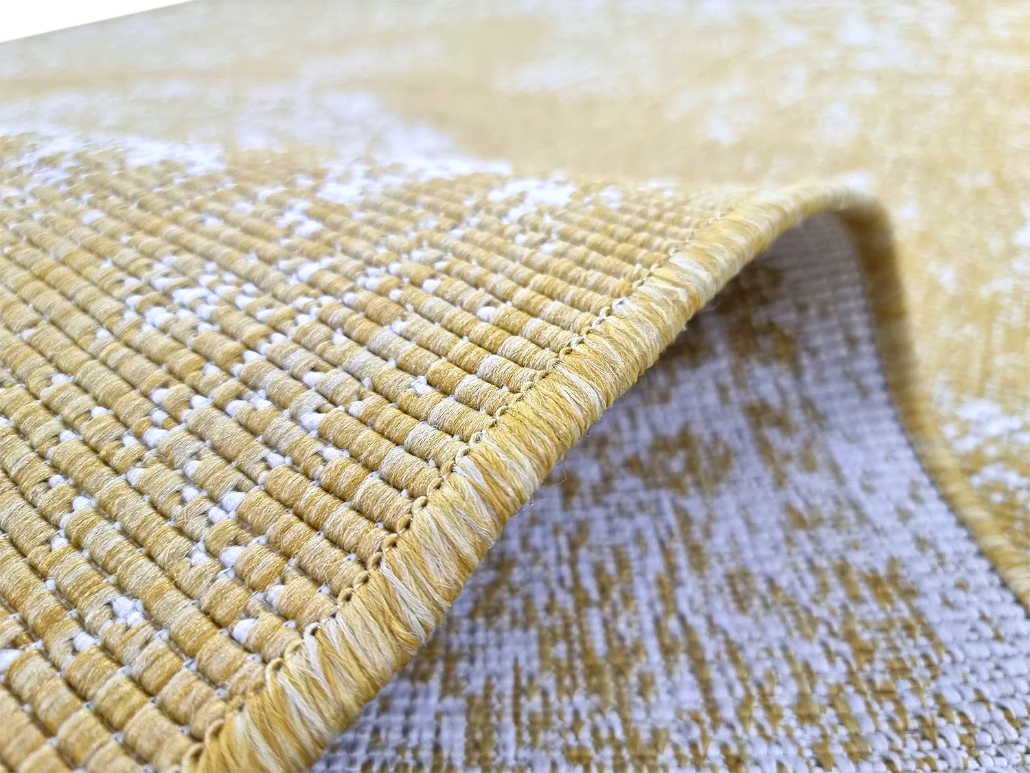 Tæpper til indendørs/udendørs brug - Ellstin (gul)