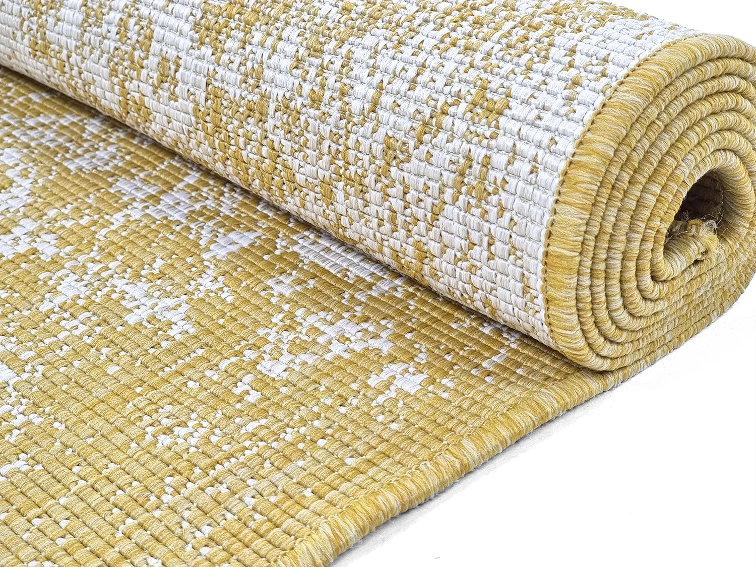 Tæpper til indendørs/udendørs brug - Ellstin (gul)