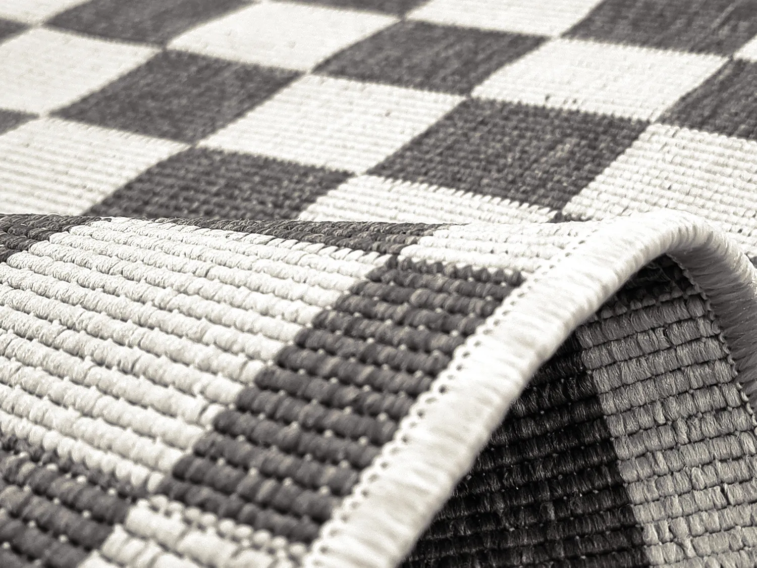 Tæpper til indendørs/udendørs brug - Lucida (sort)