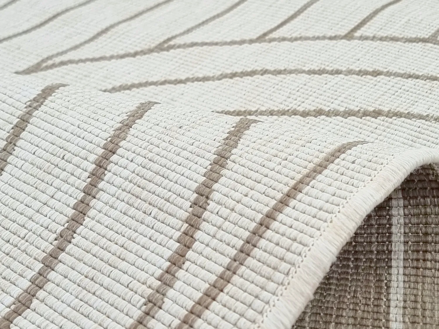 Tæpper til indendørs/udendørs brug - Maynard (beige)