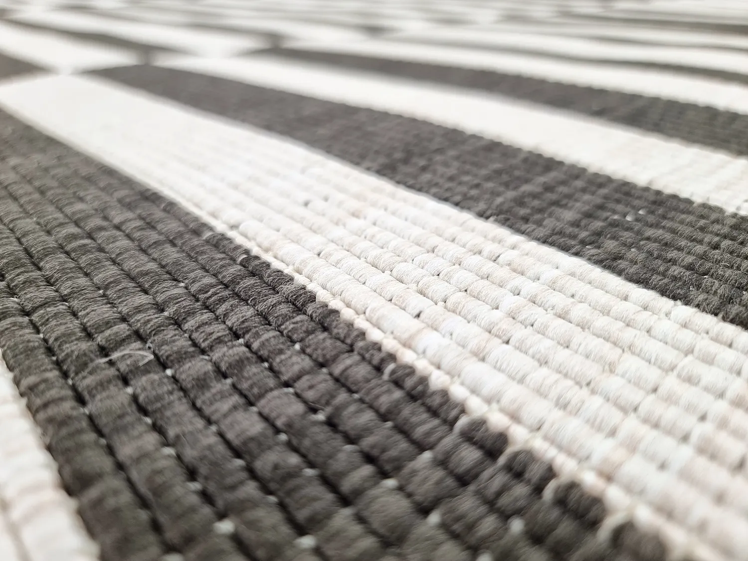 Tæpper til indendørs/udendørs brug - Roscoe (sort)