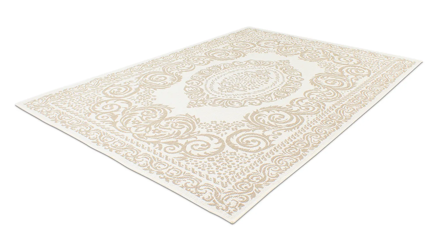 Tæpper til indendørs/udendørs brug - Sylvaine (beige)