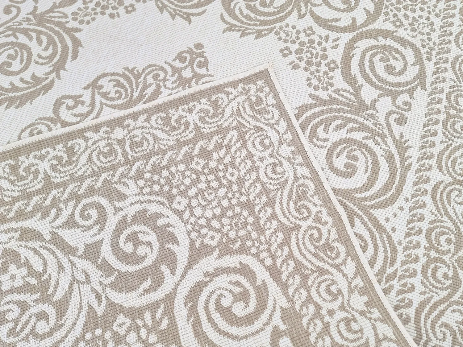 Tæpper til indendørs/udendørs brug - Sylvaine (beige)