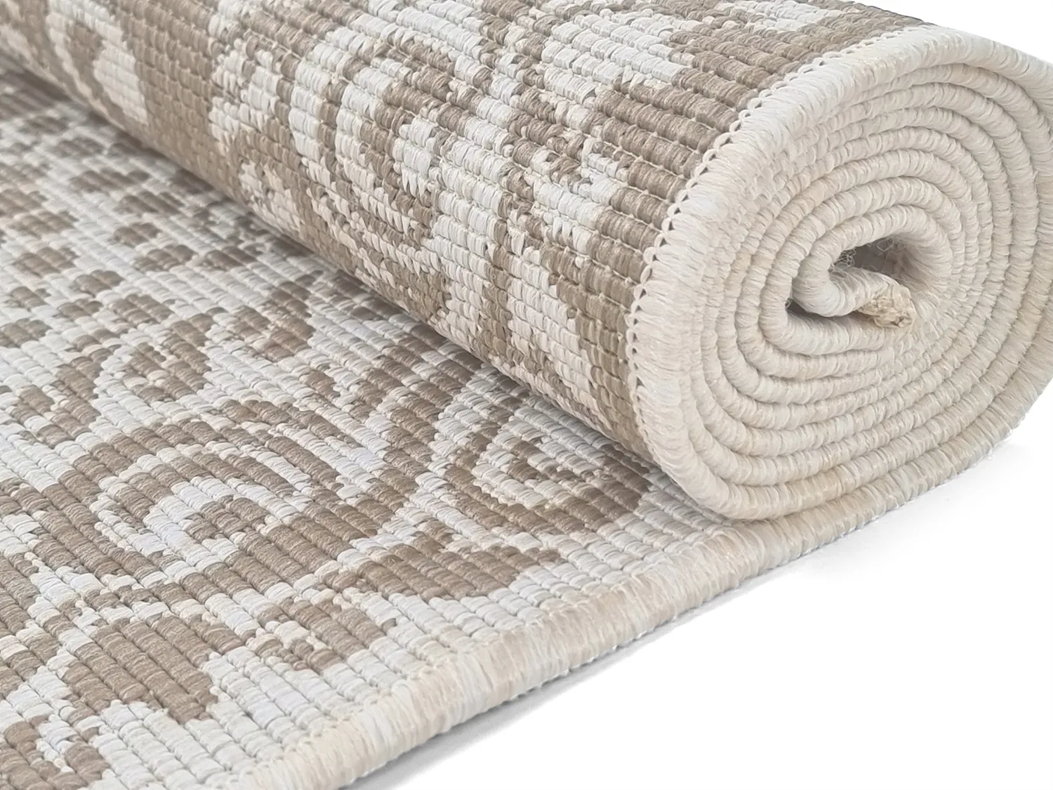 Tæpper til indendørs/udendørs brug - Sylvaine (beige)