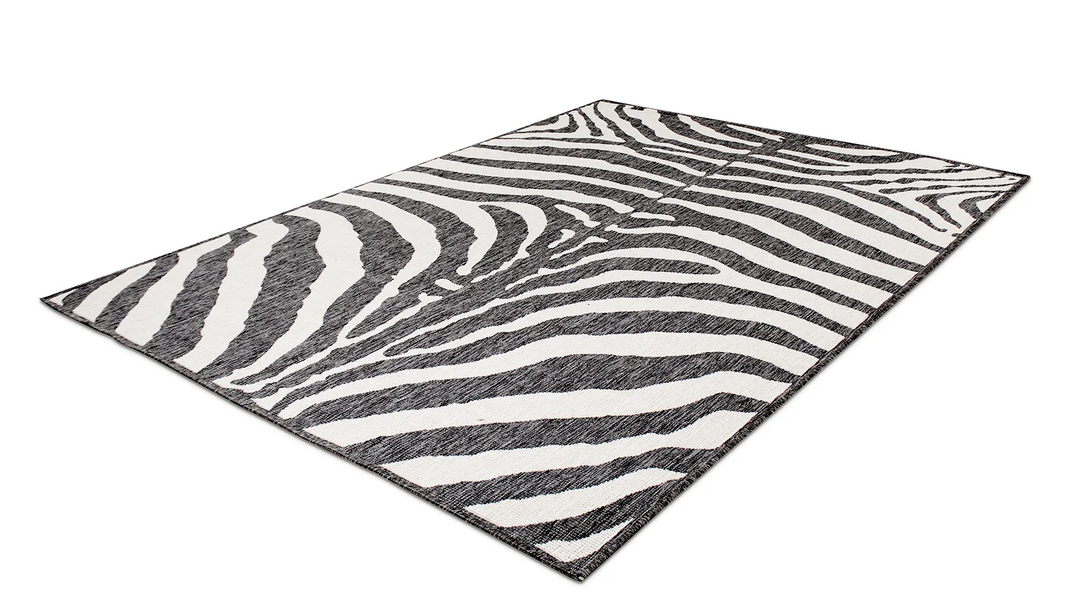 Tæpper til indendørs/udendørs brug - Winona (sort)