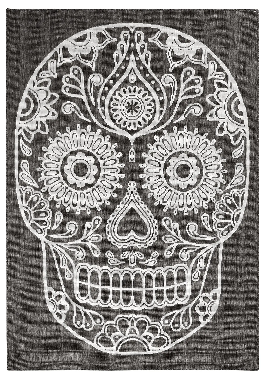 Tæpper til indendørs/udendørs brug - Raylan (sort)