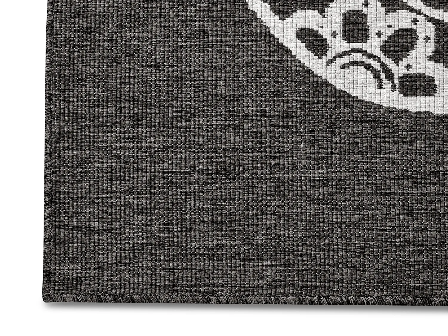 Tæpper til indendørs/udendørs brug - Raylan (sort)