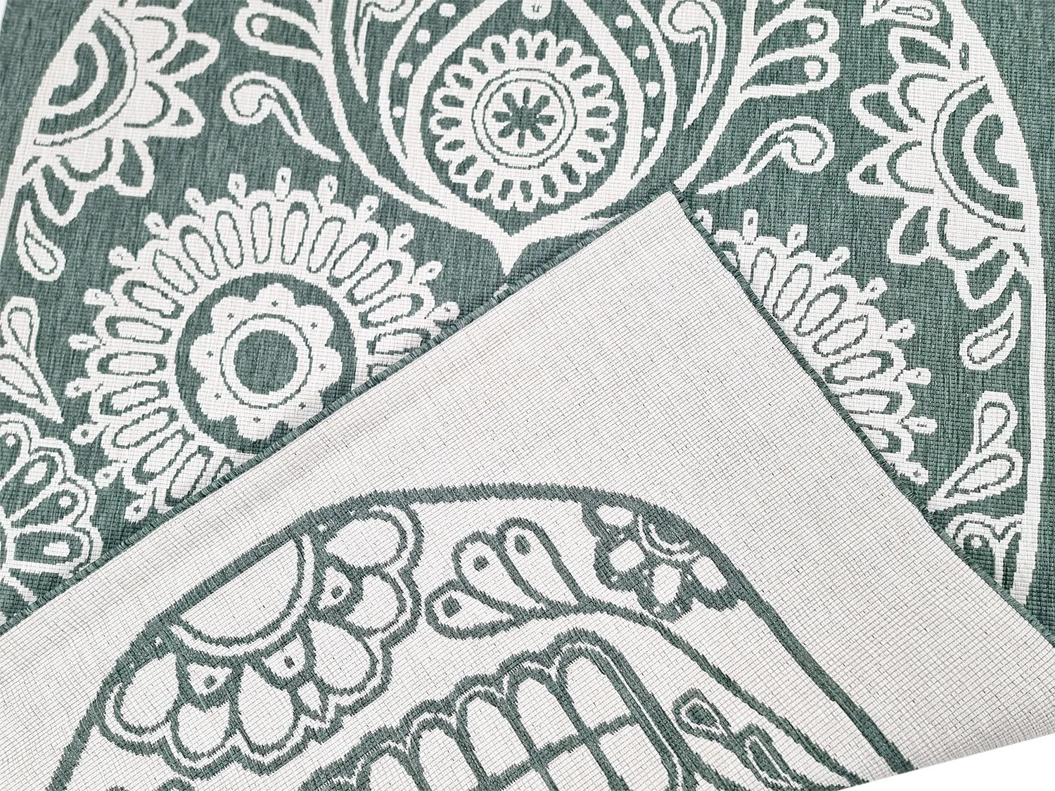 Tæpper til indendørs/udendørs brug - Raylan (grøn)