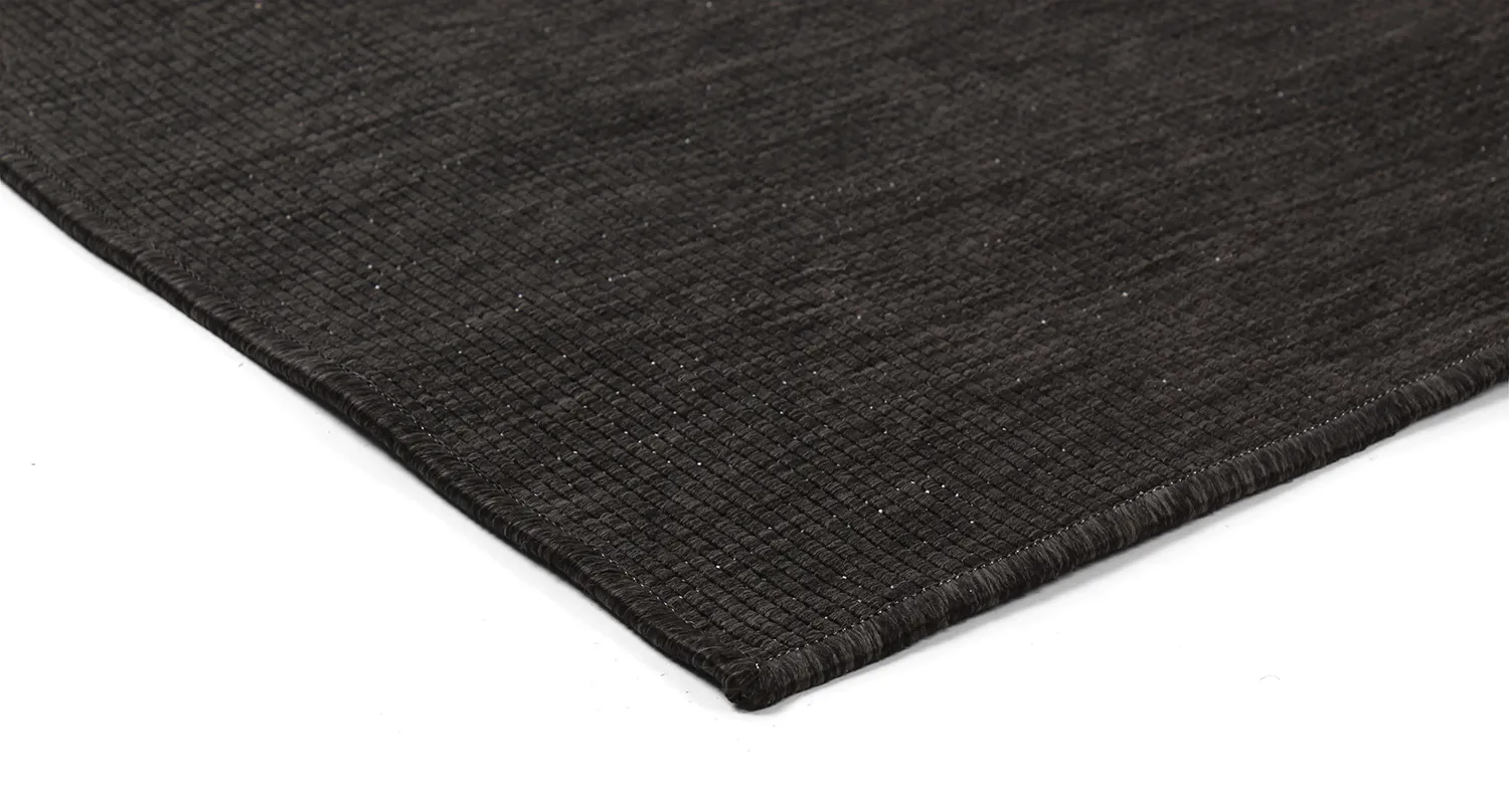 Tæpper til indendørs/udendørs brug - Zelmare (sort)