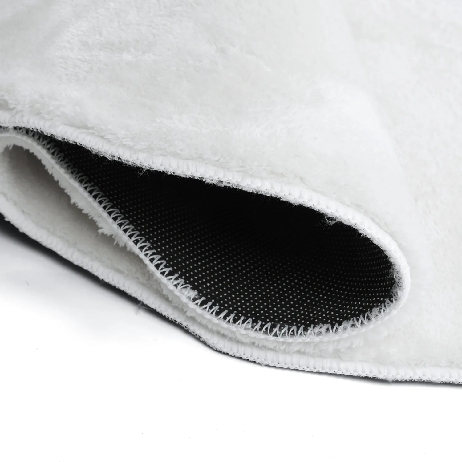 Bølget Løber - Aranga Super Soft Fur (hvid)