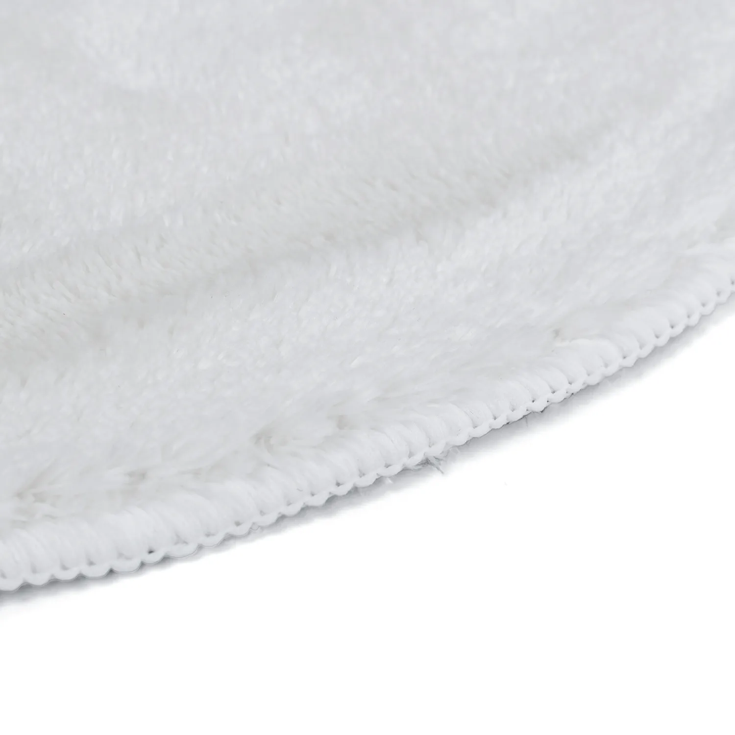 Bølget Løber - Aranga Super Soft Fur (hvid)