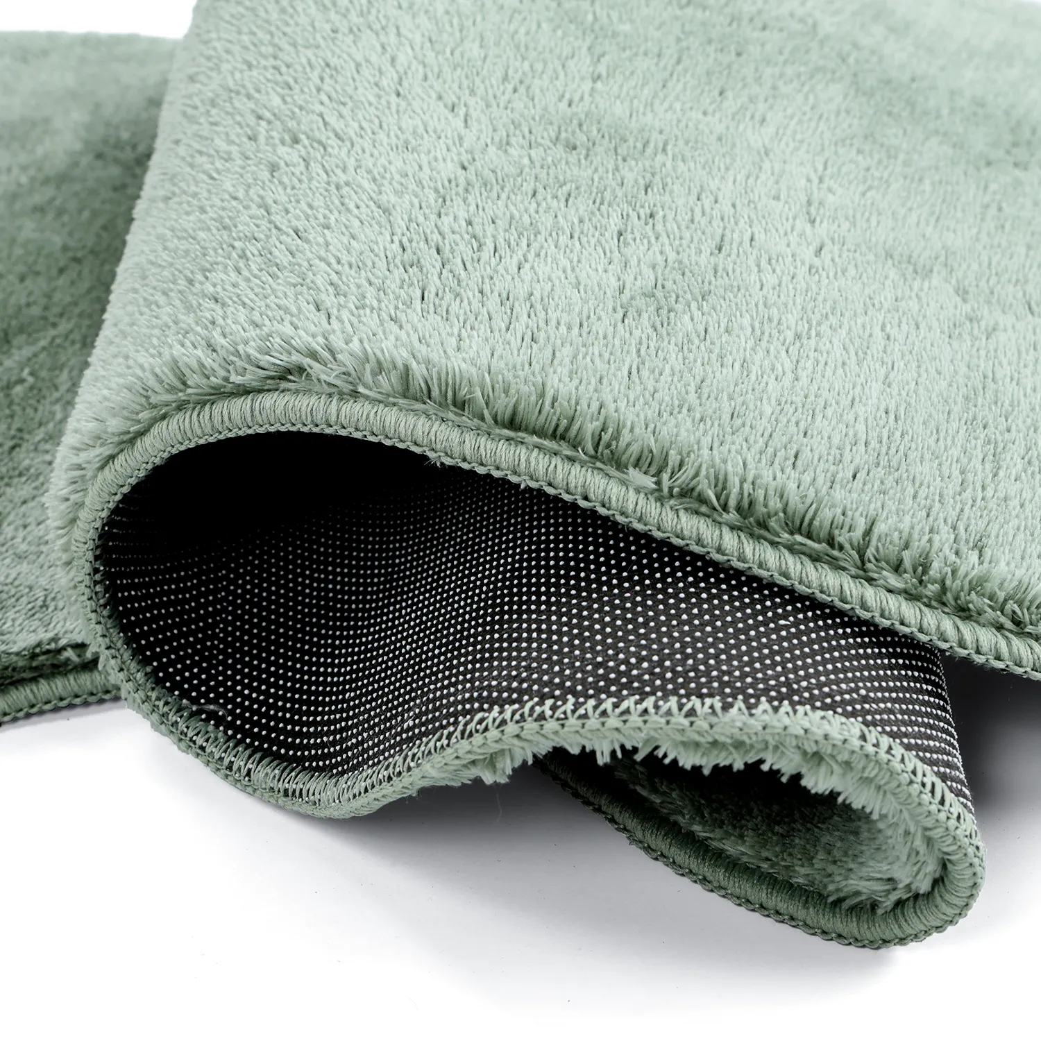 Bølget Løber - Aranga Super Soft Fur (grøn)