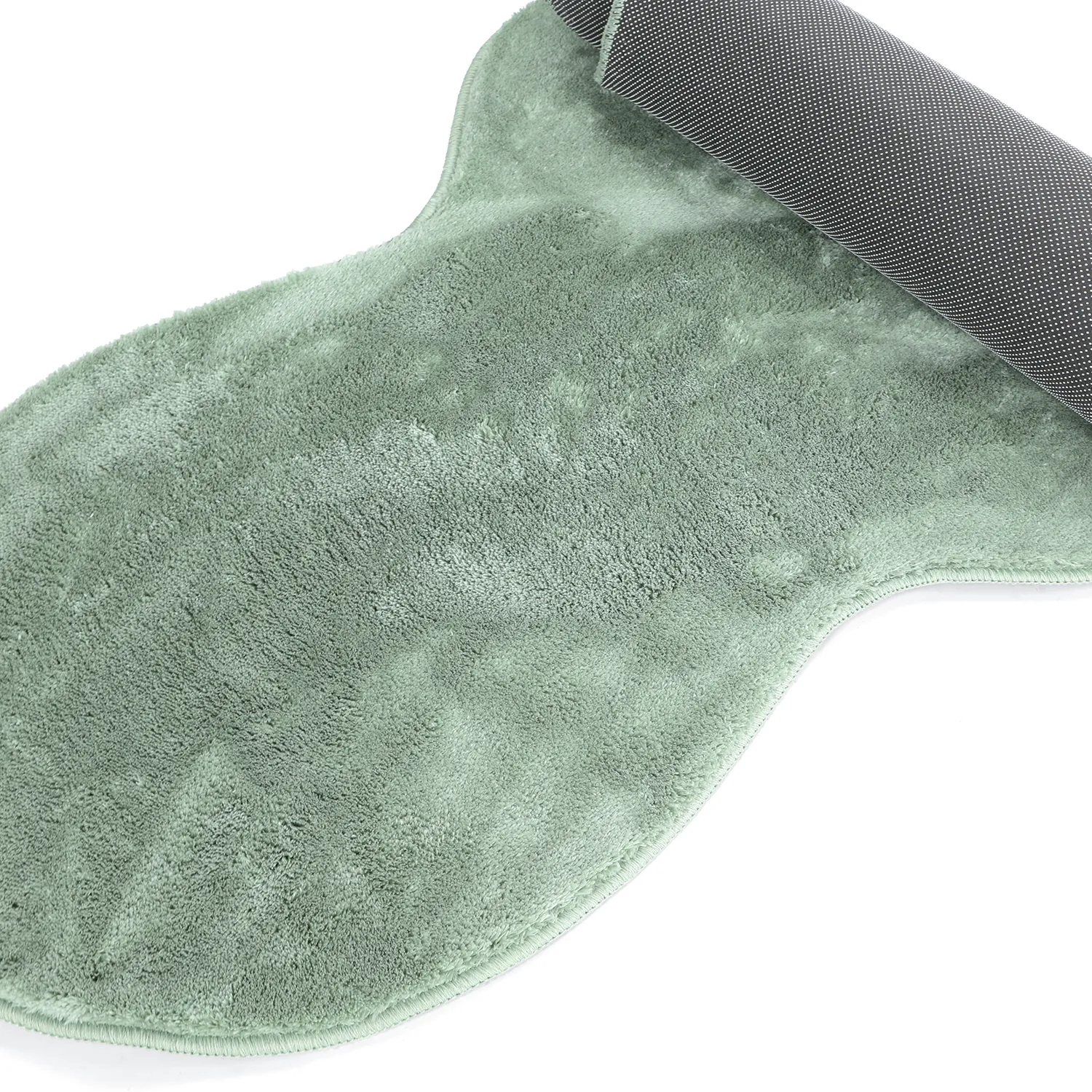 Bølget Løber - Aranga Super Soft Fur (grøn)