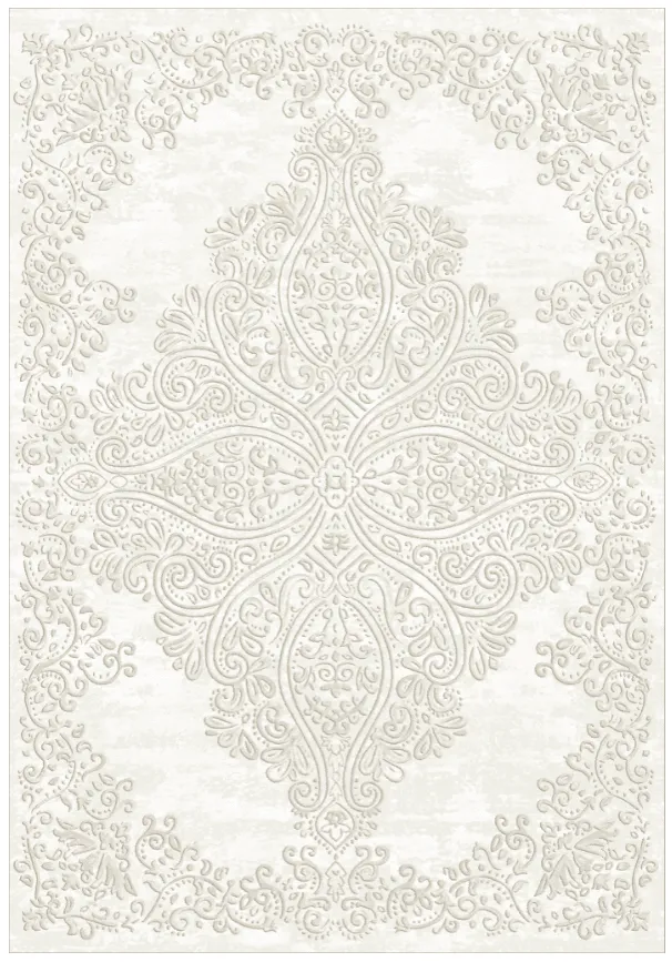 Wilton-tæppe - Valenza (hvid)