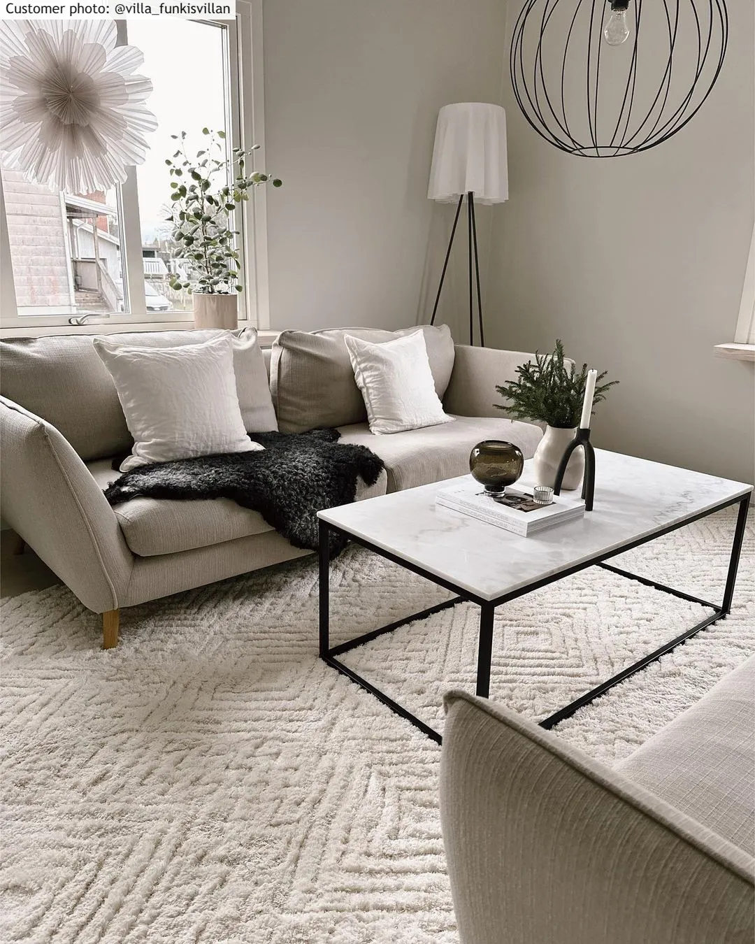 Ryatæpper - Stettin (offwhite)