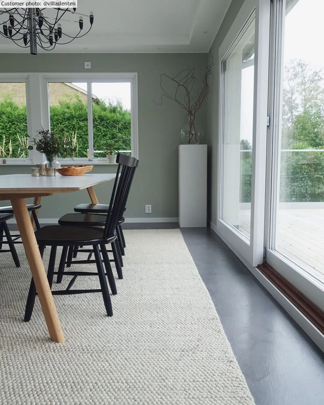 Uldtæppe - Avafors Wool Bubble (beige)