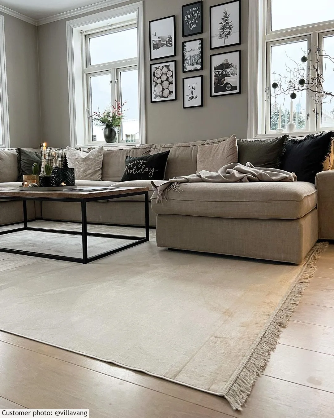 Wilton-tæppe - Art Silk (beige)