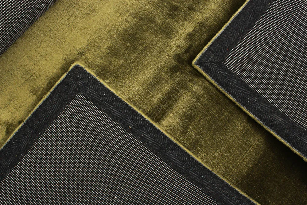 Viscose-tæppe - Jodhpur Special Luxury Edition (grønn)