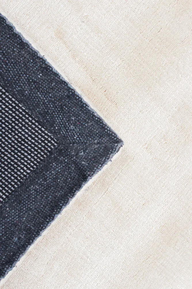 Viscose-tæppe - Jodhpur Special Luxury Edition (offwhite)