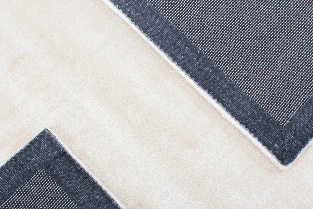 Viscose-tæppe - Jodhpur Special Luxury Edition (offwhite)