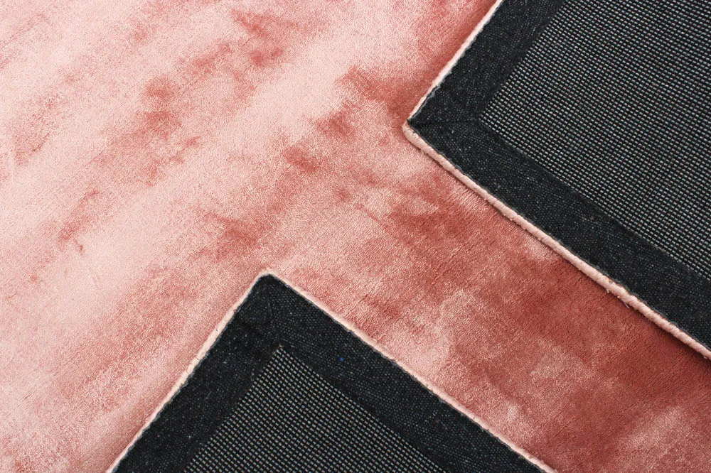 Viscose-tæppe - Jodhpur Special Luxury Edition (rosa)