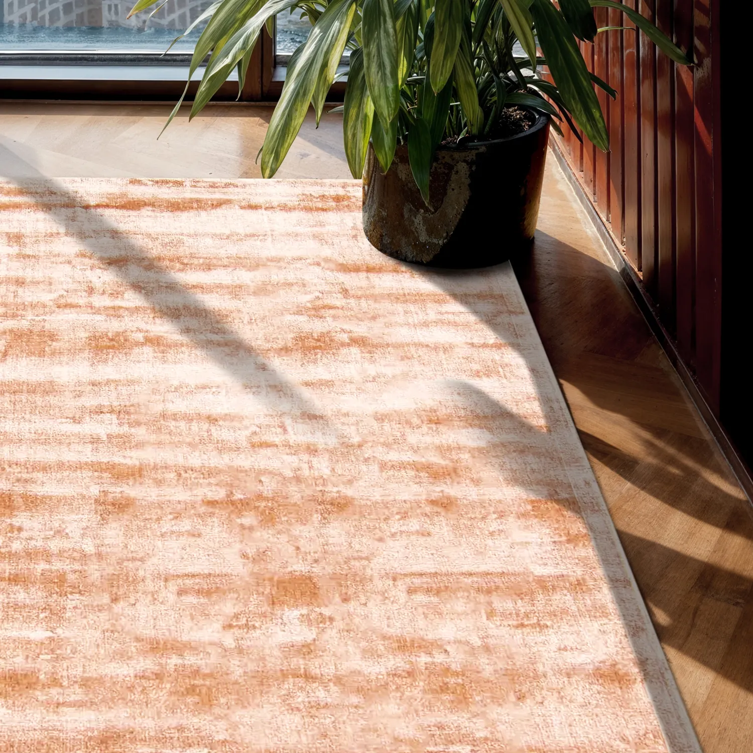 Viscose-tæppe - Jodhpur Special Luxury Edition (abrikos)